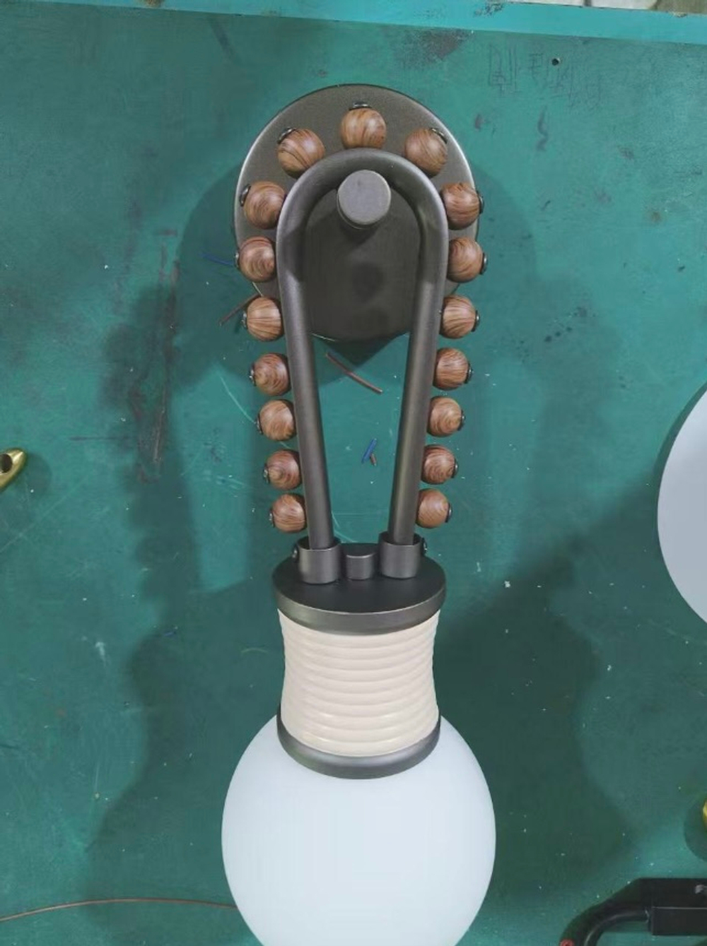 Wall design lamp Talisman Loop by Apparatus