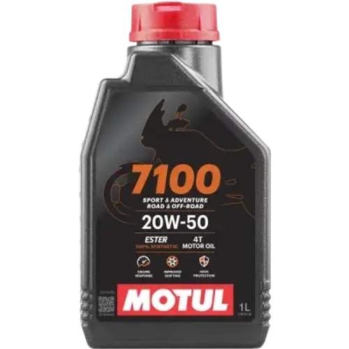 Моторное масло Motul 7100 4T SAE 20W-50 - 1л