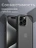 Чехол накладка iPhone 15 Pro 6.1" Gurdini Shockproof Case Black