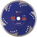 67-23030 Диск отрезной алмазный, сегментный с защитными секторами CUTOP Profi 230 x 3.0 x 8.0 x 22.2мм---