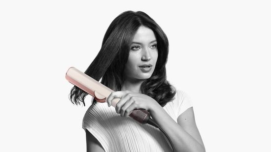Выпрямитель Dyson Airstrait HT01, розовый/розовое золото (Ceramic pink/Rose gold)