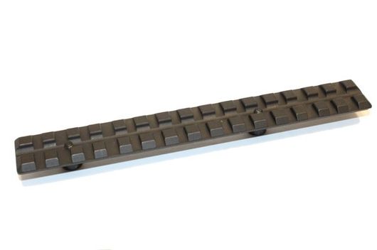 Планка Picatinny для быстросъемный кронштейнов МАК на едином основании и MAK FLEX 2460-50120  (длина 120мм)