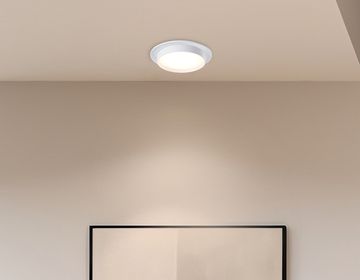 Встраиваемый точечный светильник 1*GX53 TN5225 WH белый GX53 Acrylic tech Ambrella
