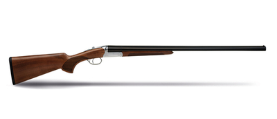 Ружье HUGLU 200A SILVER/BLACK cal.12x76, 760 мм. S/S, 1С, станд.экстрактор, 5СМЧ, кейс