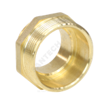 Ниппель латунь переходной Ду 15х10 (1/2"х3/8") НР LD LD.65.503.1510