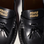 Лоферы MIU MIU