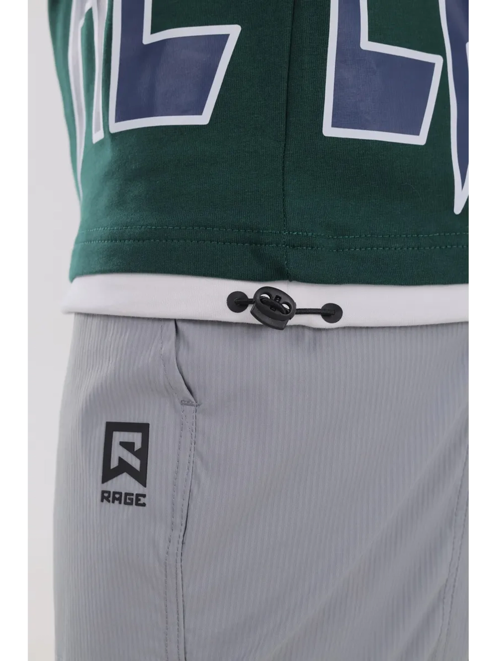 Лонгслив Rage The Eagle green-white арт. HY26462