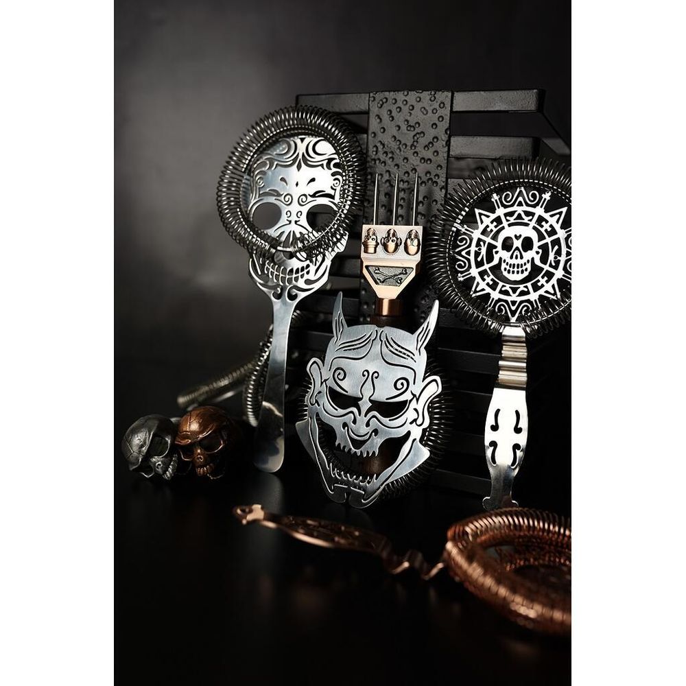 Стрейнер барный нерж. 19,3 см d 10,3 см Череп Luxury Skull B'Guys P.L.- Barbossa