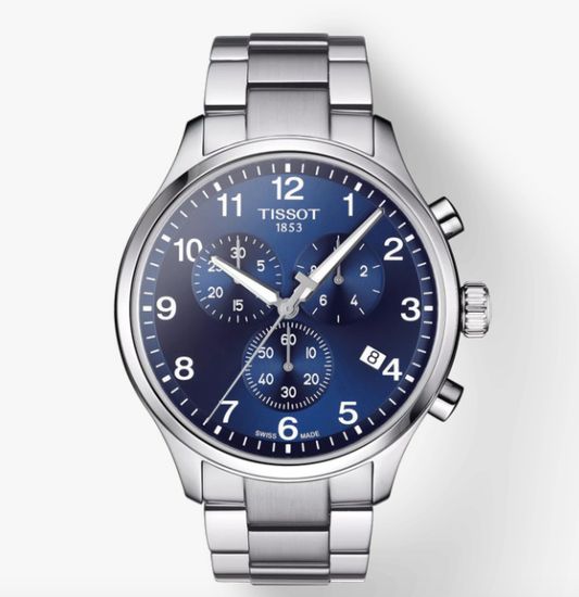 Мужские швейцарские часы Tissot T116.617.11.047.0 с хронографом
