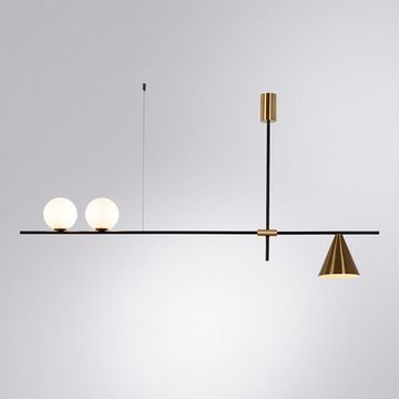 Потолочная люстра 3*Е27 A7029PL-3BK чёрный Jacob Arte Lamp