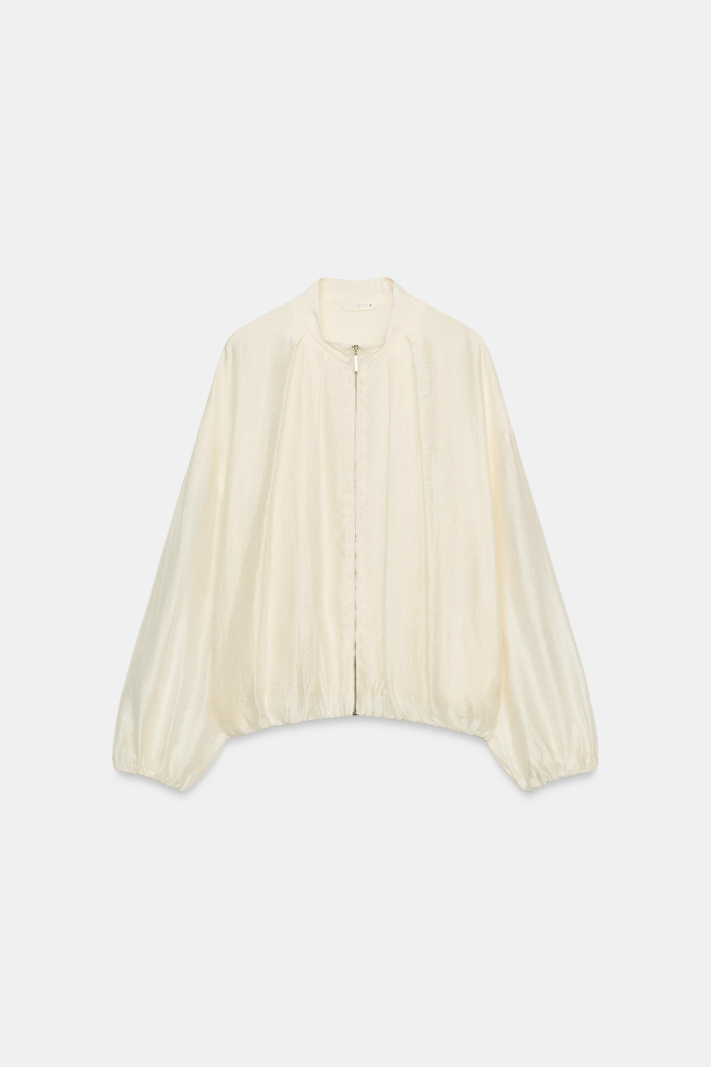 БОМБЕР СО СКЛАДКАМИ — ZARA
