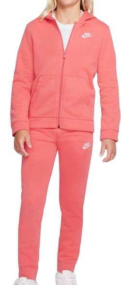 Костюм теннисный Nike Boys NSW Track Suit BF Core - pink salt/pink salt/pink salt/white