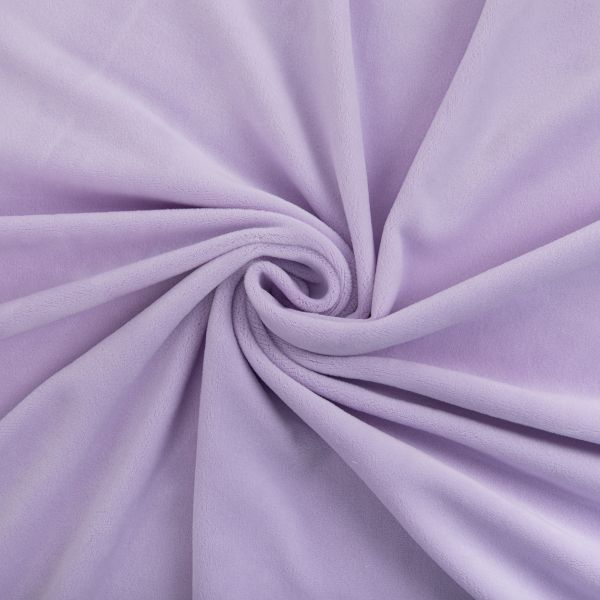 Велюр 240 г/м², 185 см / 5 метров, лаванда/lavender, Gamma VELR