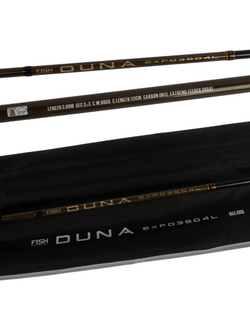 Удилище фидерное "DUNA" тест до 60гр, 3.60м, 3+3 (1.75oz, 1,5oz ,1oz Carb.) Carb 30T