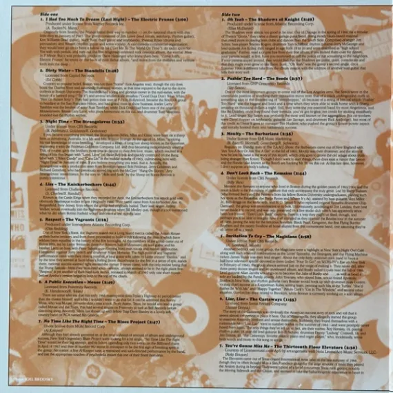 Various Artists Nuggets: Original Artyfacts From The First Psychedelic Era (1965-1968) (Box-set) - 4LP
