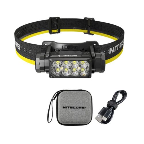 Фонарь налобный Nitecore HC65 UHE 2000 люмен дальность 222м