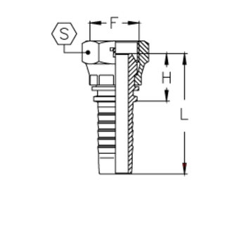 Фитинг DN 20 BSP (Г) 1/2
