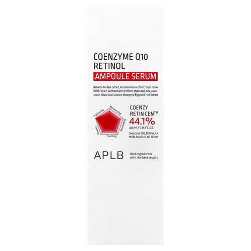 APLB, Сыворотка в ампулах с коэнзимом Q10 и ретинолом, 40 мл (1,35 жидк. Унции)
