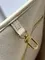 Сумка Louis Vuitton Neverfull MM кремовый/розовый