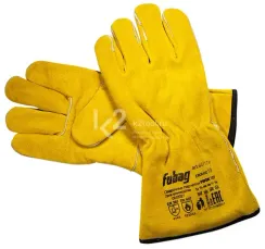 Сварочные краги Fubag на подкладке с кевларовой нитью FWGK 10 Y, желтый