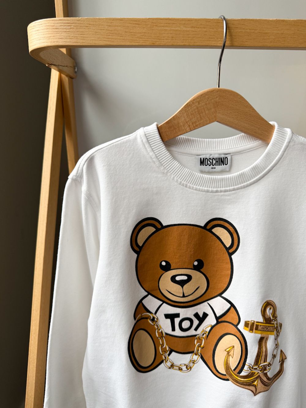 Хлопковый свитшот Moschino, 116