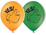 Шар (14''/35 см) Yes!, 50 шт.