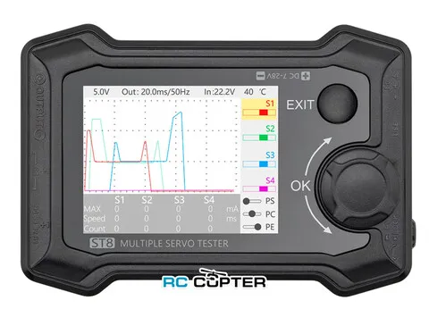 Сервотестер ToolkitRC ST8 (PWM, PPM, SBUS)