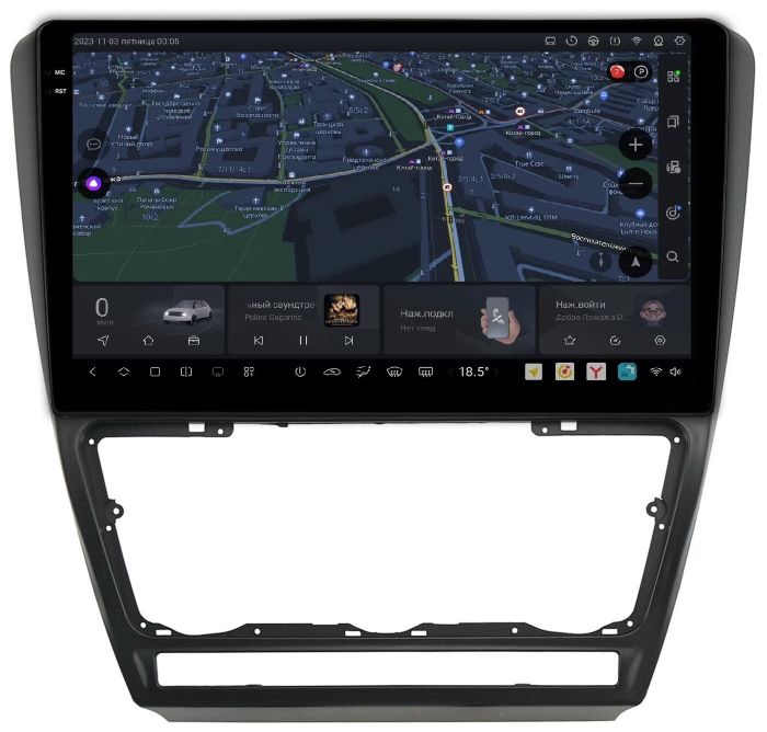 Магнитола для Skoda Octavia A5 2004-2013 - Kuberg DUDU7 OL-1920 QLed+2K, Android 13, Быстрейшая, UIS7870 (DUDU7), CarPlay, SIM-слот