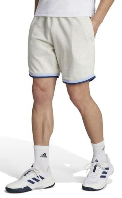 Мужские теннисные шорты Adidas Premium Shorts 7in - white melange
