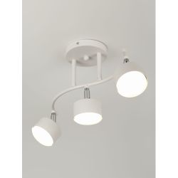 Светильник настенно-потолочный спот Rivoli Batty 7080-703 3хGX53 15 Вт поворотный | Rivoli