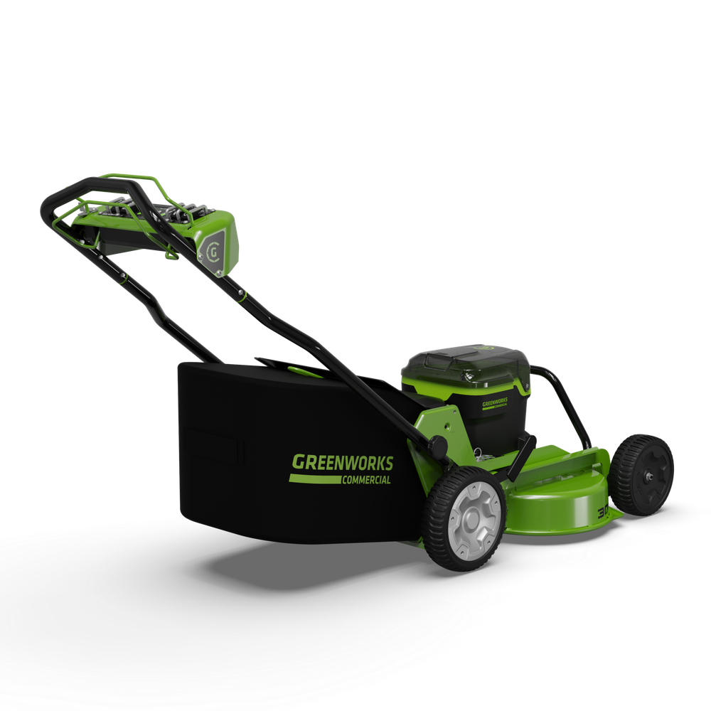 Cамоходная аккумуляторная газонокосилка Greenworks 82LM30S , 82v, 76 см, (2519207), без АКБ и ЗУ