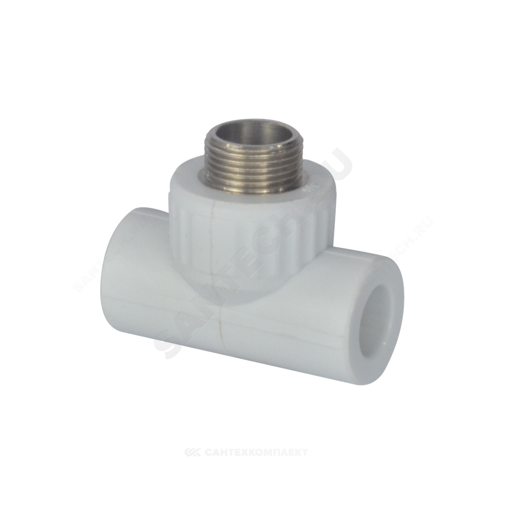Тройник PP-R комбинированный белый Дн 32х3/4" НР VALFEX 10128132