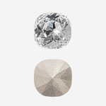 Кристалл Кушон (Сushion), оттенок "Кристалл"/"Crystal", 12мм