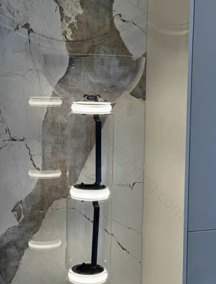 Floor design lamp Noctambule Bowl by Flos