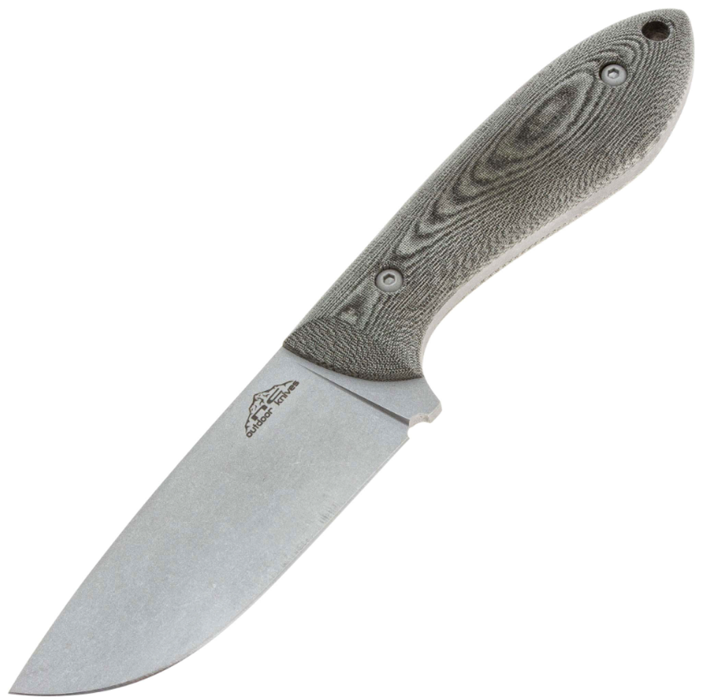 Нож NC Custom Crony, AUS-10 stonewash, micarta, NCC039-A10SW/MC