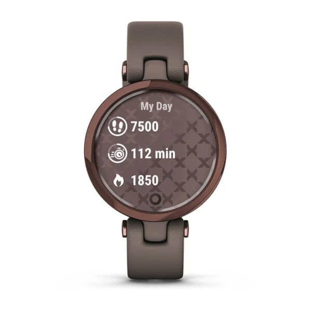 Часы Garmin Lily classic, Bronze, Paloma, итальянский кожаный ремешок, 010-02384-B0