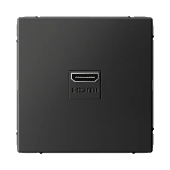 Розетка HDMI Systeme Electric ArtGallery Базальт GAL001480