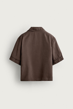 РУБАШКА RELAXED FIT С ВЫШИВКОЙ — ZARA · 4795/130