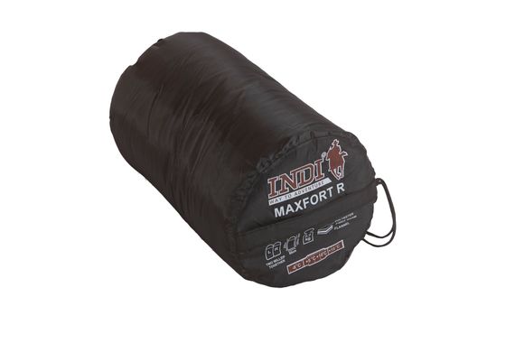 Спальный мешок INDI Maxfort R-zip от -8 °C (одеяло с подголовником 195+35X90 см)