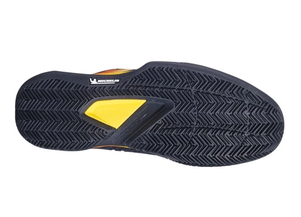 Мужские кроссовки теннисные Babolat Propulse Fury 3 Clay - black/sunset