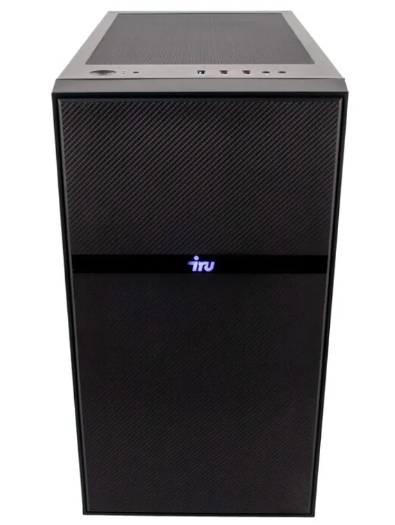 Компьютер IRU Game 510B5GM MT,i5 10400F, 16 Гб,HDD 1Тб, SSD 240Гб, GTX1660 6Gb,Win10, чёрный   93299