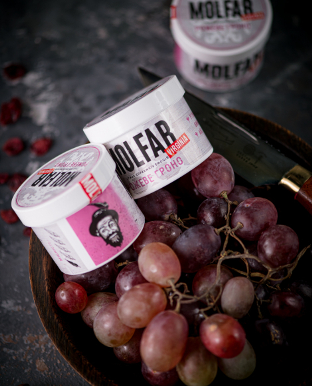 Molfar Virginia - Czerwone Winogrono (100g)