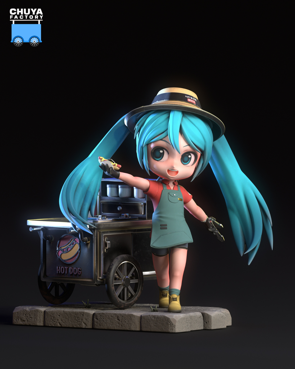 Фигурка Мику Хацунэ Hatsune Miku Vocaloid