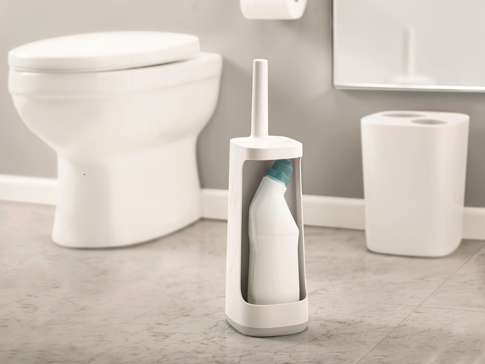 Ершик для унитаза с отсеком для хранения flex™ plus, серый