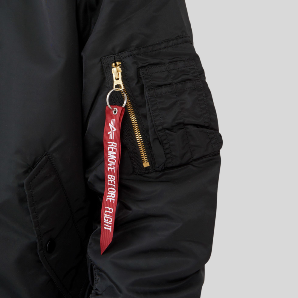 Бомбер Alpha Industries MA-1 Natus W Black (Черный)