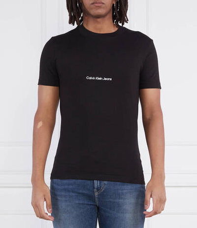 Футболка INSTITUTIONAL CALVIN KLEIN JEANS - черный(J30J322848)