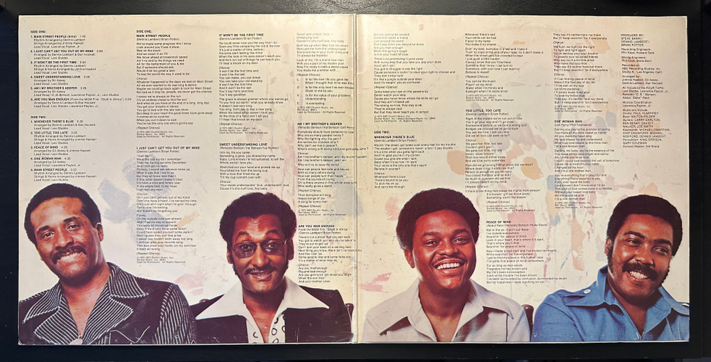 Four Tops - Main Street People (Германия 1973г.)