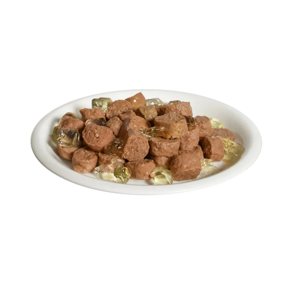 Пауч Florida для взрослых кошек с курицей и клюквой кусочки в желе