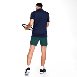 Мужское теннисное поло Nike Dri-Fit Solid Polo Men - Dark Blue