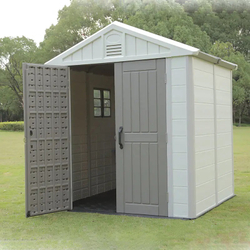 Садовый пластиковый сарай HouzBlock Comfort-2 7,5x7,5